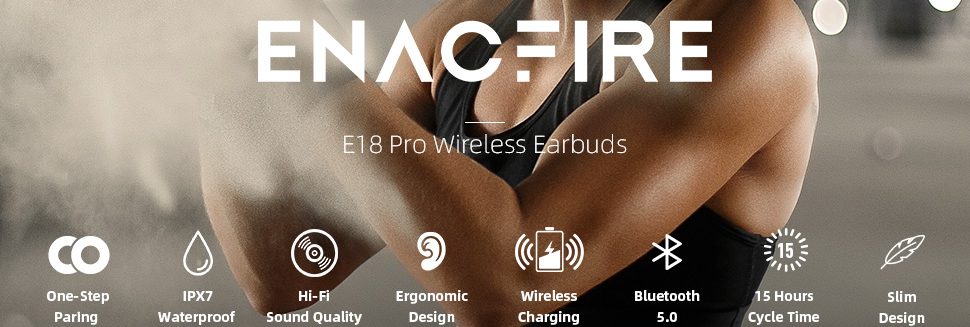 Enacfire E18 Pro Wireless Earbuds