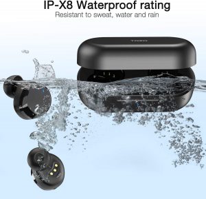 Tozo T12 - Cheap waterproof wireless earbuds