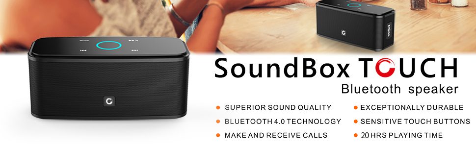 Doss SoundBox Touch - Cheap Portable Speaker