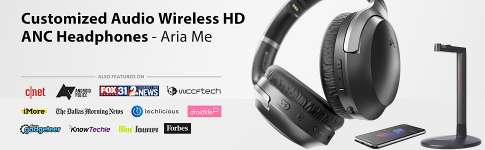Aria Me - Wireless Headphones For Seniors To Watch TV