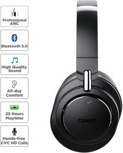Cowin SE9 - Comfort ANC wireless headphones