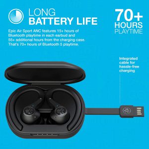best long life playtime wireless earbuds