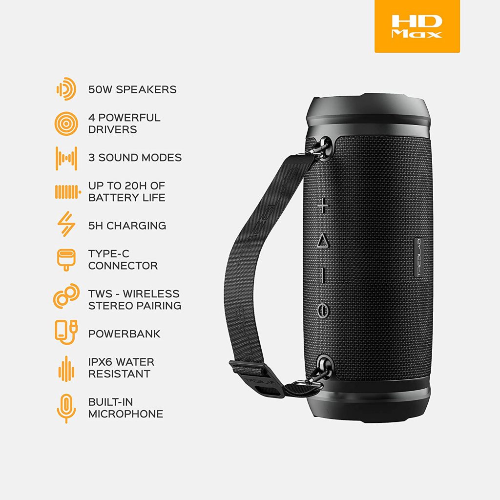 Trablab HD-MAX - Best Bluetooth Speaker Under 200
