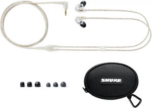Shure SE215 - Best In-Ear Earphones Under 100 dollars