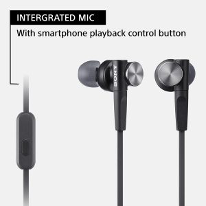 Sony MDR-XB50AP Extra Bass earbuds - Best affordable in-ear headphones