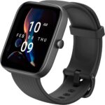 Amazfit Bip 3 Pro Smart Watch for Android & iPhone - Black Friday Deals