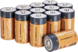 Amazon Basics C Cell 1.5 Volt Alkaline Batteries