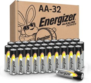 Energizer AA Batteries, Double A Long-Lasting Alkaline Power Batteries