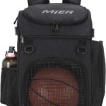 MIER Basketball Backpack Large Sports Bag for Men Women - Black Friday deals