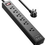 Yintar 6Ft Power Strip Surge Protector