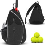 Ytonet Tennis Sling Backpack Crossbody Water Resistant