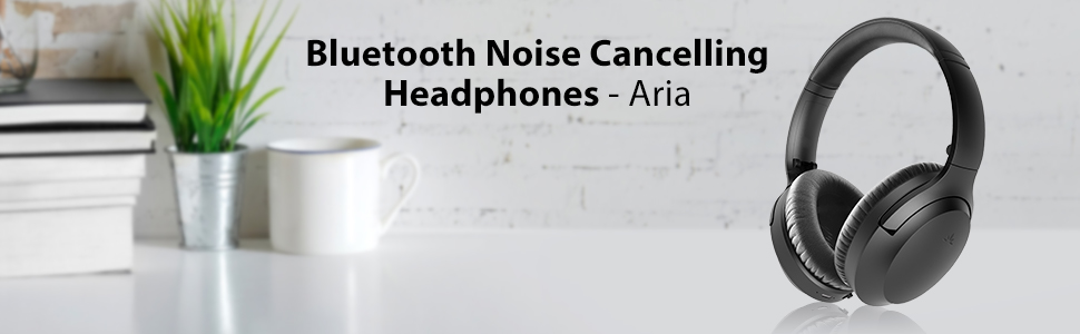Avantree Aria - Bluetooth Noise Cancelling Headphones
