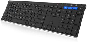 Arteck HB192 Universal Wireless Bluetooth Full-Size Keyboard