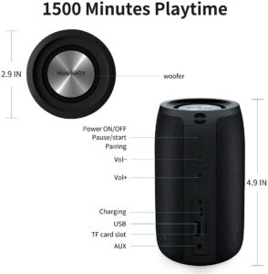 MusiBaby M68 - Best seller portable Bluetooth speaker