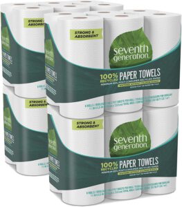 Seventh Generation Paper Towels 100 Recycled Paper 2ply