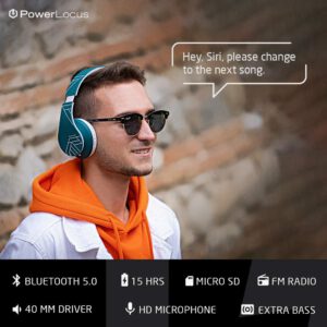 PowerLocus P2 Wireless headphones - Cheap over-ear headphones