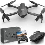 DEERC D60 Drones with Camera for Adults Kids 1080P HD Video