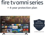 Amazon Fire TV 55inch Omni Series 4K UHD smart TV, hands-free with Alexa + 4-Year Protection Plan