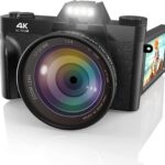 Ossyl Vlogging Camera - 4K Digital Camera for YouTube with WiFi