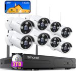 SMONET Wireless Security Camera System 3MP - Black Friday Deals