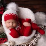 Christmas Newborn Baby Photo Shoot Props