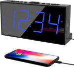 Digital Dual Alarm Clock for Bedroom