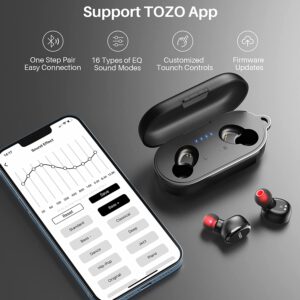 Tozo T10S - Wireless Earbuds support Tozo App