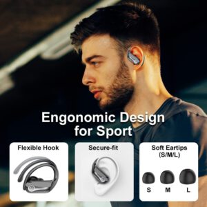 Dobopo A21 Earbuds with ear hooks headsets