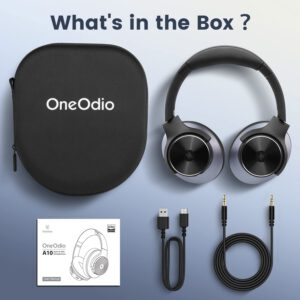 OneOdio A10 - Accessories in the package