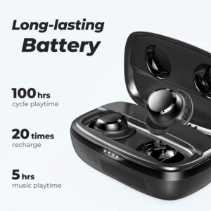 Tribit Flybuds 3 - Wireless earbuds with Long-Lasting battery