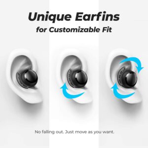 Tribit Flybuds 3 review - Wireless earbuds unique earfins for customizable fit