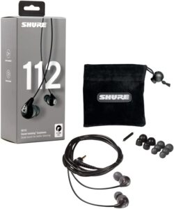 Shure SE112 PRO Wired Earbuds - Sound Isolating Earphones