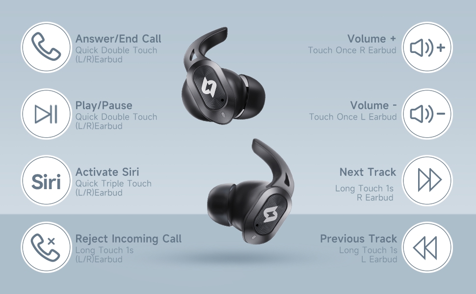 Yeteky A16 - Cheap and good sound quality wireless earbuds