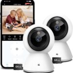 BJR 5ghz WiFi Security Cameras Indoor Pan&Tilt - new release