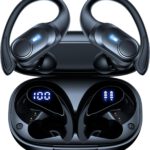 BOLOXA A17 Wireless Earbuds with Hooks for Sports