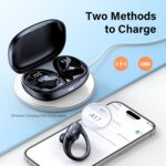 BOLOXA A17 Wireless Earbuds with Hooks for Sports
