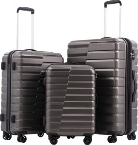 COOLIFE Expandable Suitcase