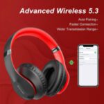 Glynzak WH207A Bluetooth 5.3 wireless headphones