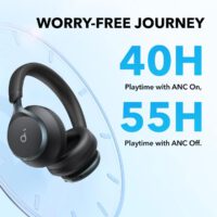 Soundcore by Anker Space One over-ear headphones with good battery