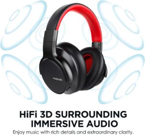Hi-Fi sound quality headphones - Ausdom E7 Bluetooth ANC headphones