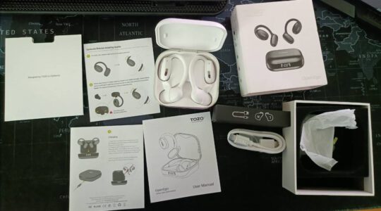 Tozo OpenEgo - True wireless earbuds with good sound quality