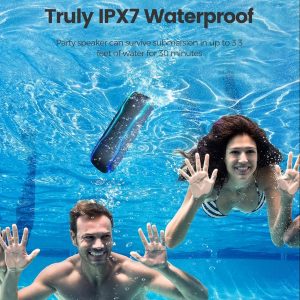 ERKE SEHN IPX7 waterproof wireless speaker - ideal for outdoor, indoor, party, and travel
