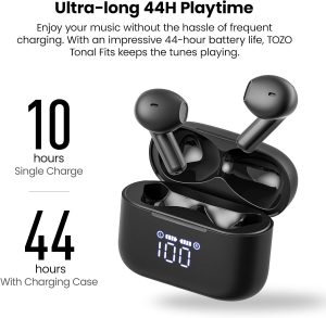 Tozo T21 Wireless Earbuds with IPX8 waterproof