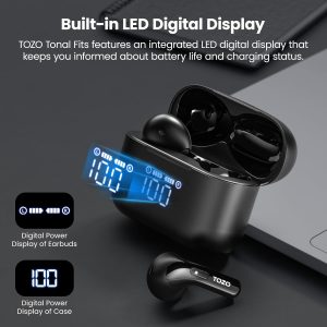 Tozo T21 semi-in-ear wireless earbuds