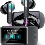 ZYHKON Z9 Pro Wireless Earbuds with touch-screen charging case